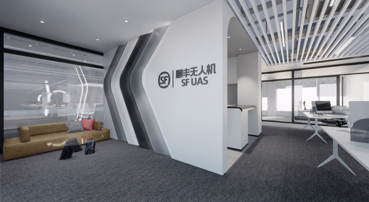 新作賞析｜順豐旗下豐鳥科技，灰派辦公室原來也可以這麽富有科技感！