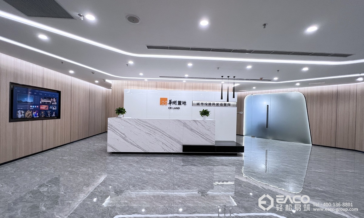 輕鬆合欢视频污｜1750㎡華潤置地，經典商務風辦公空間