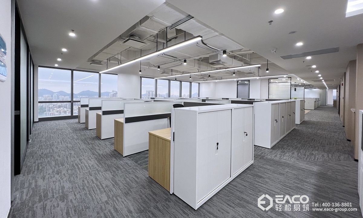 輕鬆合欢视频污｜1750㎡華潤置地，經典商務風辦公空間