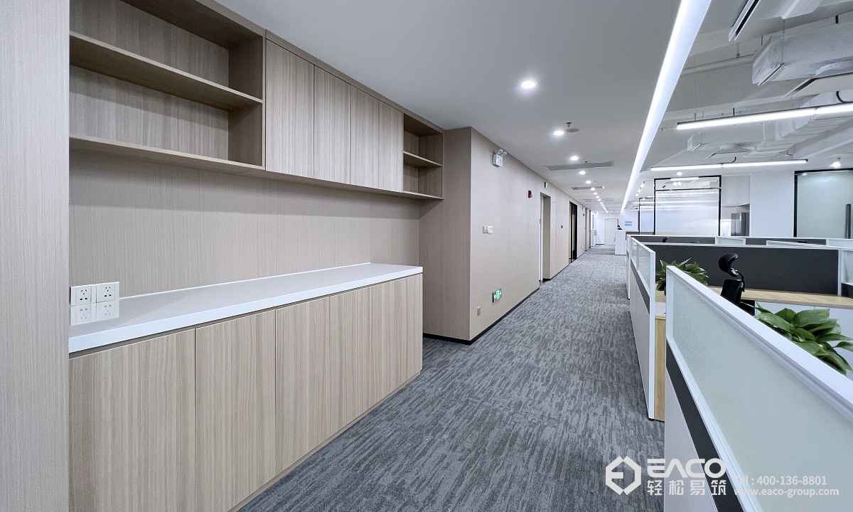 輕鬆合欢视频污｜1750㎡華潤置地，經典商務風辦公空間